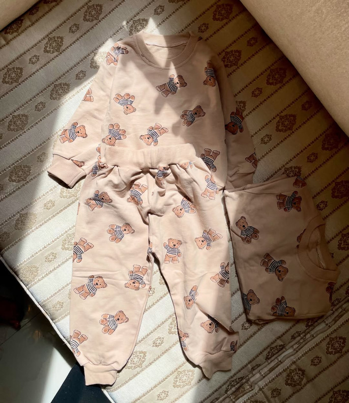 بلوز و شلوار جنس دورس دو نخ بچگانه